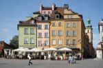 A View Of The Old Market Square In Warsaw Stock Photo