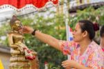 Songkran Festival Stock Photo