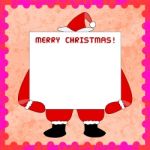 Santa Claus Card4 Stock Photo