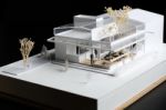 Architectural Model Of A Modern Building Stock Photo