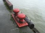 Mooring Bollard Stock Photo