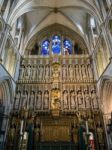 Interior View Of Southwark Cathedral Stock Photo