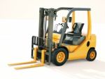 Forklift Truck Stock Photo