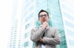 Asian Businessman Stock Photo