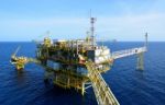 Offshore Oil Rig Stock Photo