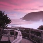 Maingon Bay At Dusk Stock Photo