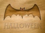 Halloween Bat Stock Photo