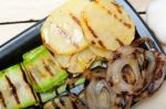 Grilled Assorted Vegetables Stock Photo