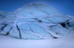 Carved Glacier Stock Photo