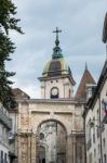 View Of The Cathedral Of St Jean In Besancon France Stock Photo