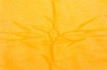 Close-up Yellow Fabric Textile Texture Stock Photo