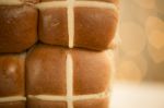 Hot Cross Buns Stock Photo