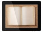 EReader Concept Stock Photo