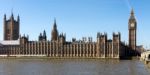 Big Ben And The Houses Of Parliament In London Stock Photo