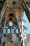 Barcelona, Spain/europe - June 1 : Detail From Gaudi's La Sagrad Stock Photo