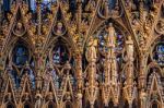 Intricate Detail From The Altar At Ely Cathedral Stock Photo