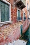 Venice  Italy Unusual Pittoresque View Stock Photo