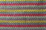 Texture Of Multi-colored Loom Woven Fabrics Stock Photo