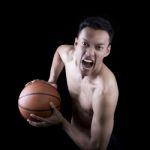 Asian Basketball Player Stock Photo