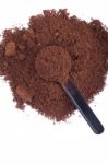 Coffee Powder Stock Photo