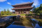 Sammon Gate At Tofukuji Temple, Kyoto Stock Photo