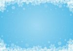 Christmas Snowflake Background Stock Photo