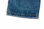 Edge Leg Jeans Stock Photo