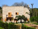 Spanish Villa On Summer S Day Stock Photo