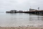 The Pier In Santa Barbara California Stock Photo