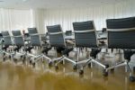 Chairs in Conference Room Stock Photo