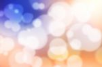 Colorful Bokeh Background (colorful Blurred Wallpaper) Stock Photo