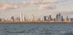 Skyline Of High Rise Buildings In Panama City, Panama Stock Photo