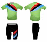 Sports Cyclist T-shirt Stock Photo