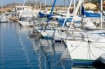 Marina At Palau In Sardinia Stock Photo