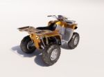 Atv Quad Bike Stock Photo