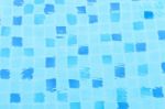 Aqua Blue Tone Color In Water Stock Photo