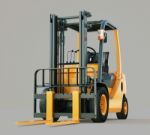 Forklift Truck Stock Photo