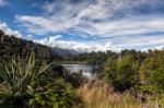 Lake Mapourika Stock Photo