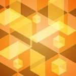 Abstract Hexagon Geometric Background Stock Photo