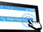 Web Hosting Represents Www Webhosting And Webhost Stock Photo