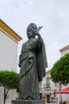 Marbella, Andalucia/spain - July 6 : Statue Of San Bernabe In Ma Stock Photo