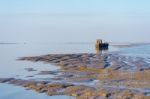 Harty Island, Kent/uk - January 17 : View Of An Old Boat On The Stock Photo