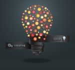 Creative Light Bulb Idea Stock Photo