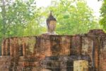 Wat Si Chum In Sukhothai Historical Park, Thailand Stock Photo