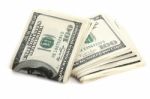 Hundred Dollar Banknote Stock Photo