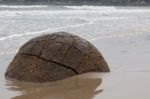 Moeraki Boulder Stock Photo