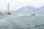 Nami Island - South Korea - January 19: Tourists Arrived In Nami Island By A Ferry On January 19, 2015 In Nami Island, South Korea Stock Photo