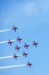 Airbourne Airshow At Eastbourne 2014 Stock Photo