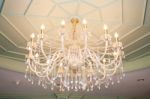 Chandelier  Stock Photo