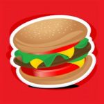 Hamburger Stock Photo